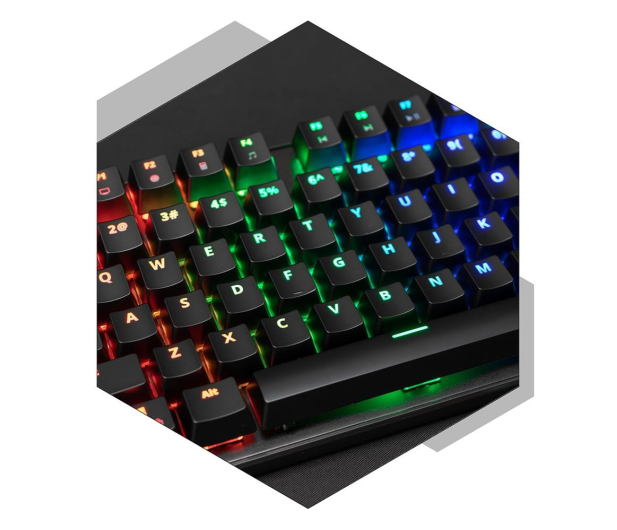SPC Gear GK540 Magna Kailh Brown RGB Pudding Edition - 526989 - zdjęcie 15